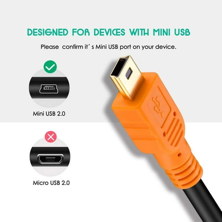 USB 2.0 GOLD MINI DEVICE CABLE 